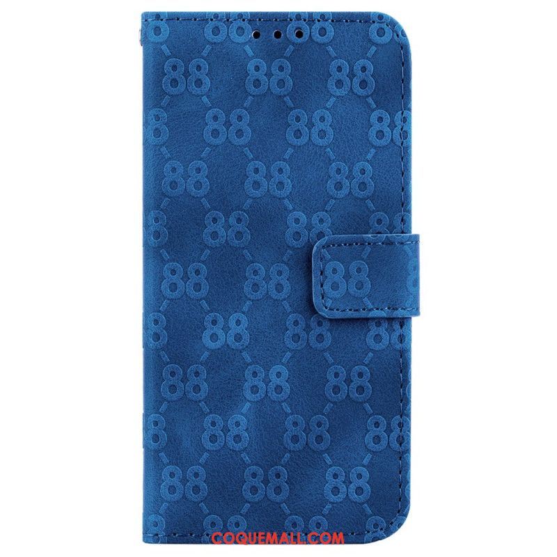 Housse Xiaomi Redmi Note 13 5G Design 88 à Lanière