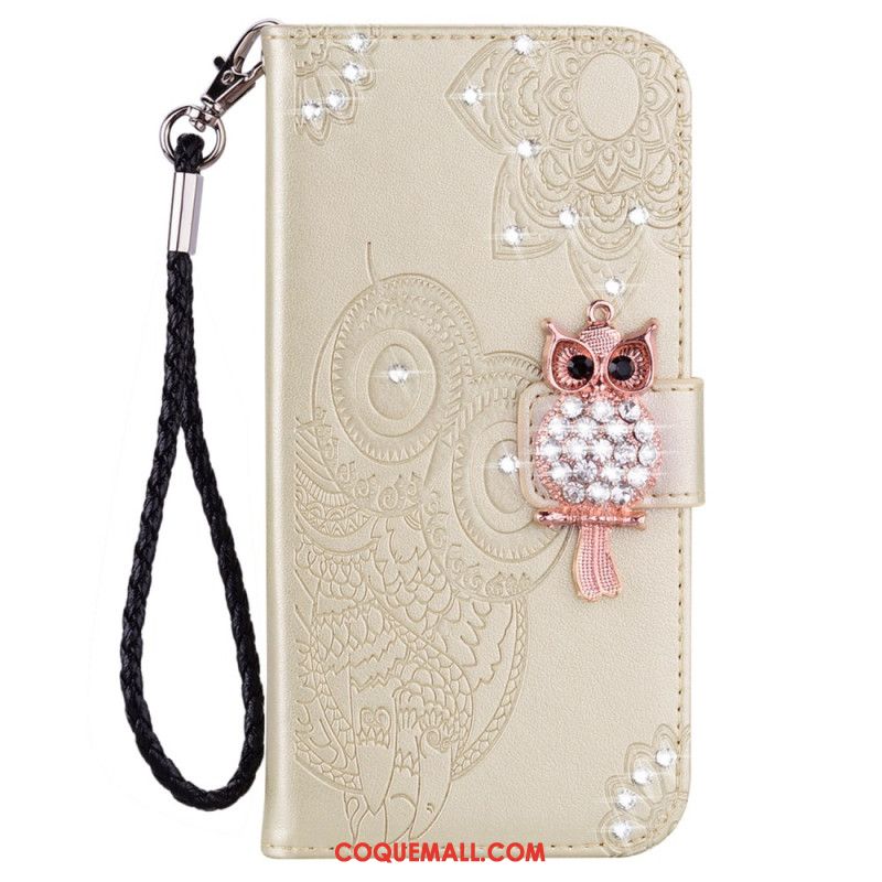 Housse Xiaomi Redmi Note 13 5G Hibou Bijoux Fantaisie