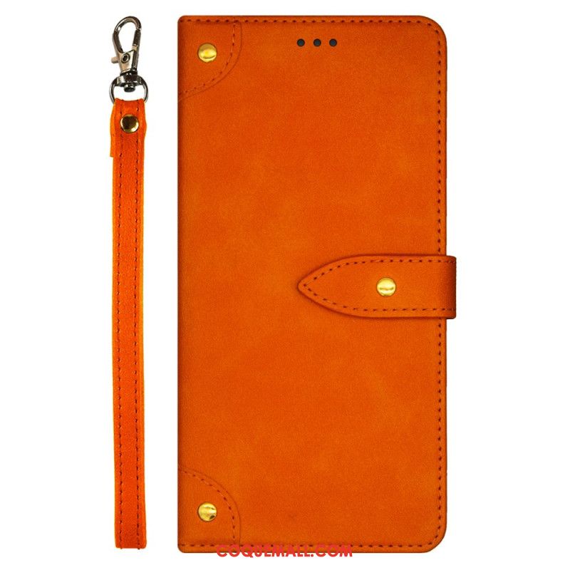 Housse Xiaomi Redmi Note 13 5G Rivets Décoratif IDEWEI