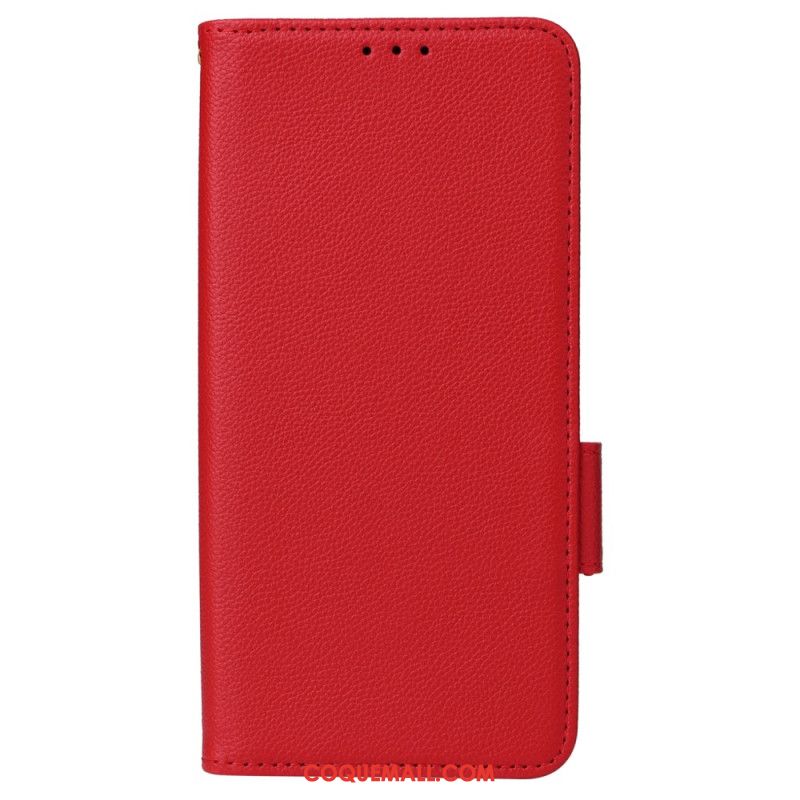 Housse Xiaomi Redmi Note 13 5G avec Portefeuille à Lanière