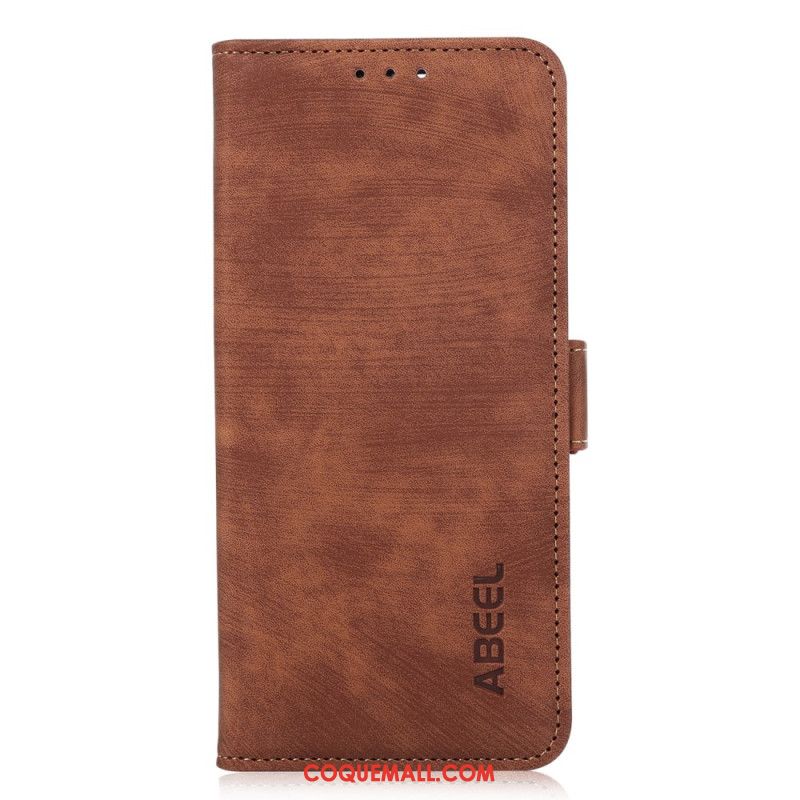 Housse Xiaomi Redmi Note 13 Pro 4G / Poco M6 Pro 4G Style Cuir Vintage ABEEL