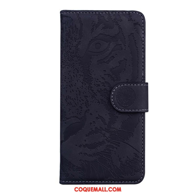 Housse iPhone 13 Mini Empreinte Face de Tigre