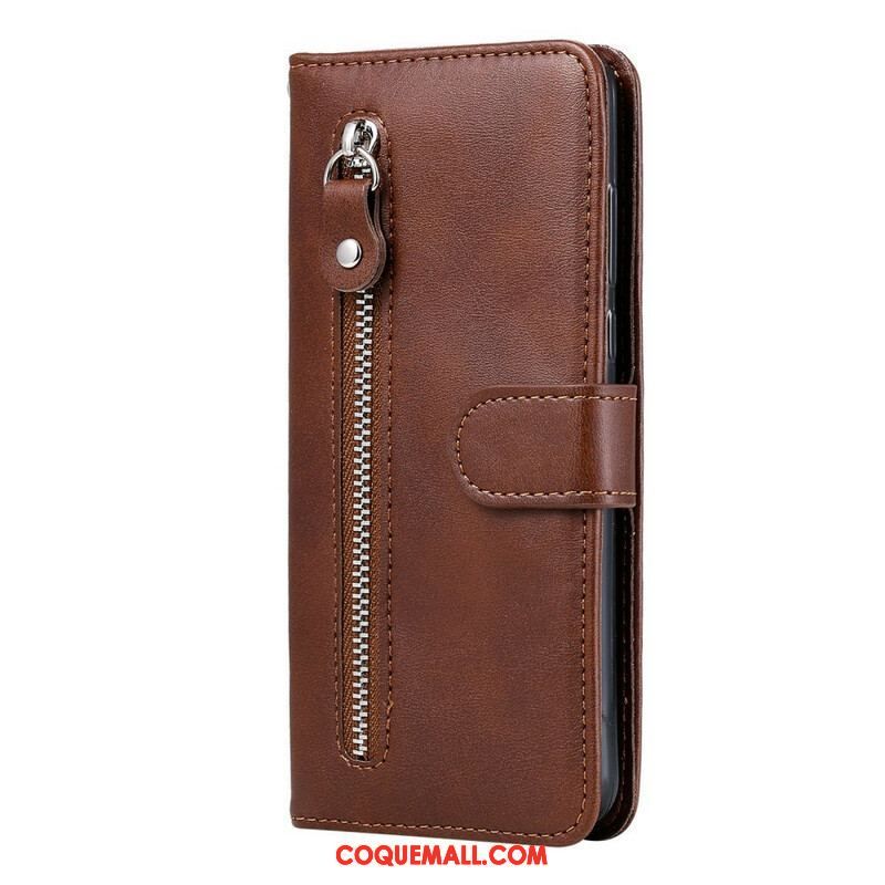 Housse iPhone 13 Mini Vintage Porte-Monnaie