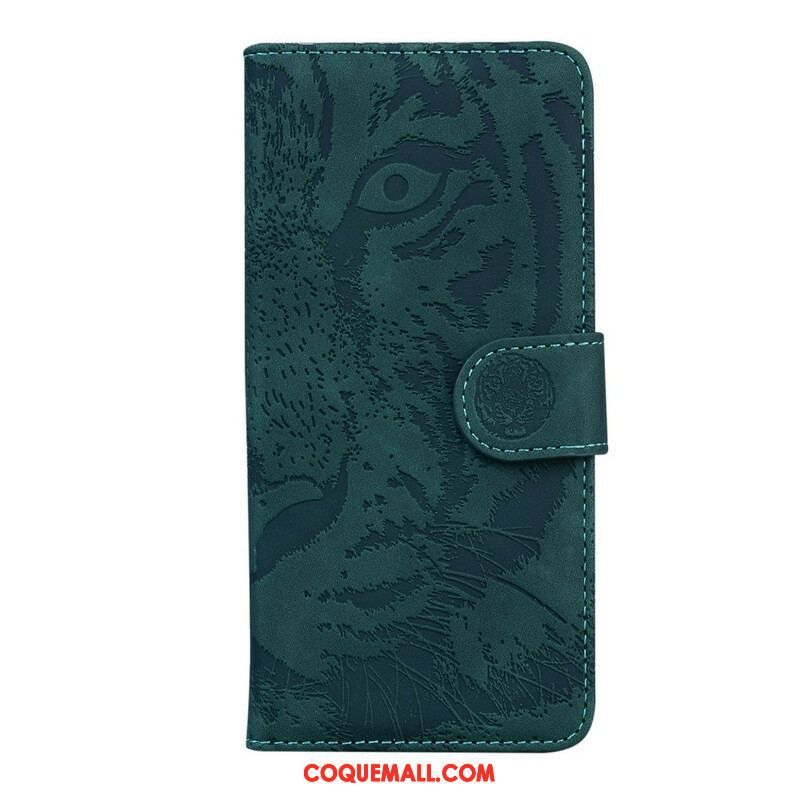 Housse iPhone 13 Pro Empreinte Face de Tigre