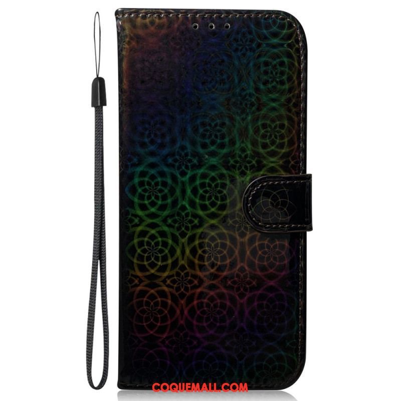 Housse iPhone 14 Plus Motif Stylé à Lanière