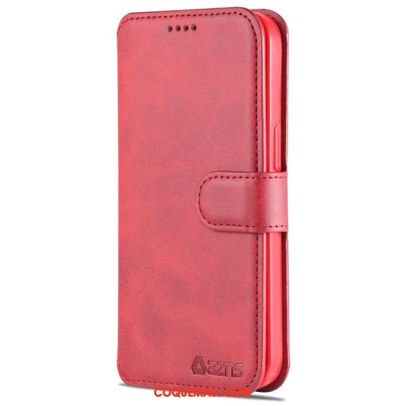 Housse iPhone 14 Pro AZNS Simili Cuir