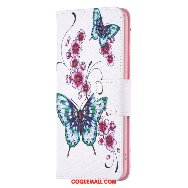 Housse iPhone 14 Pro Max Papillons en Vol