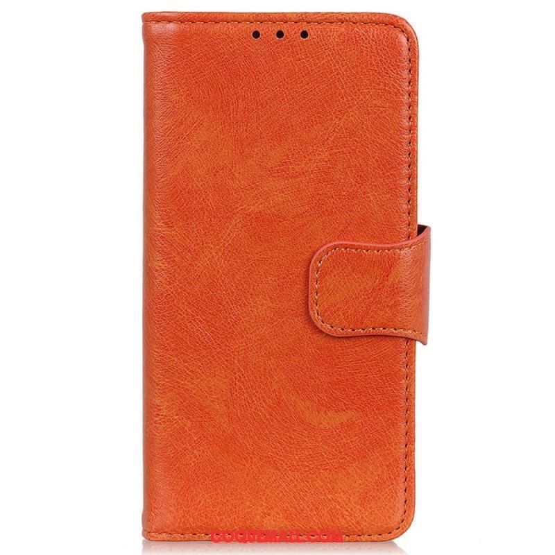 Housse iPhone 15 Plus Cuir Nappa Fendu