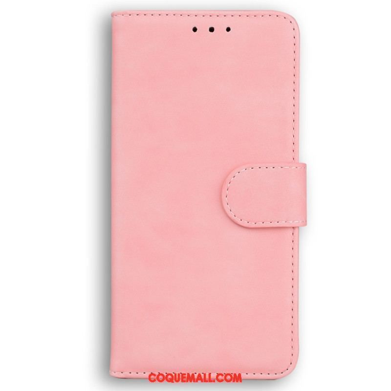 Housse iPhone 15 Plus Style Cuir Douceur