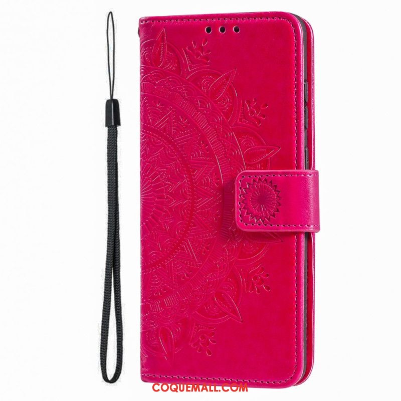 Housse iPhone 16 Plus Mandala Soleil