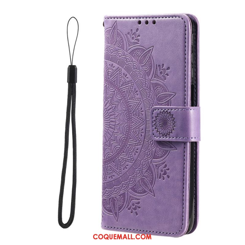 Housse iPhone 16 Plus Mandala Soleil