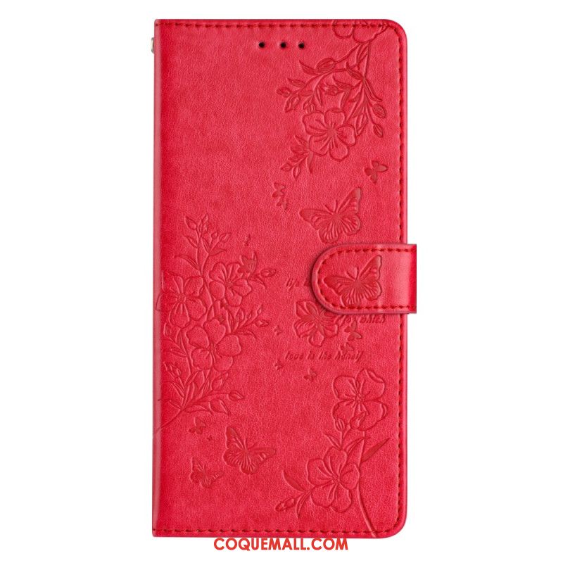 Housse iPhone 16 Pro Max Floralie et Papillons