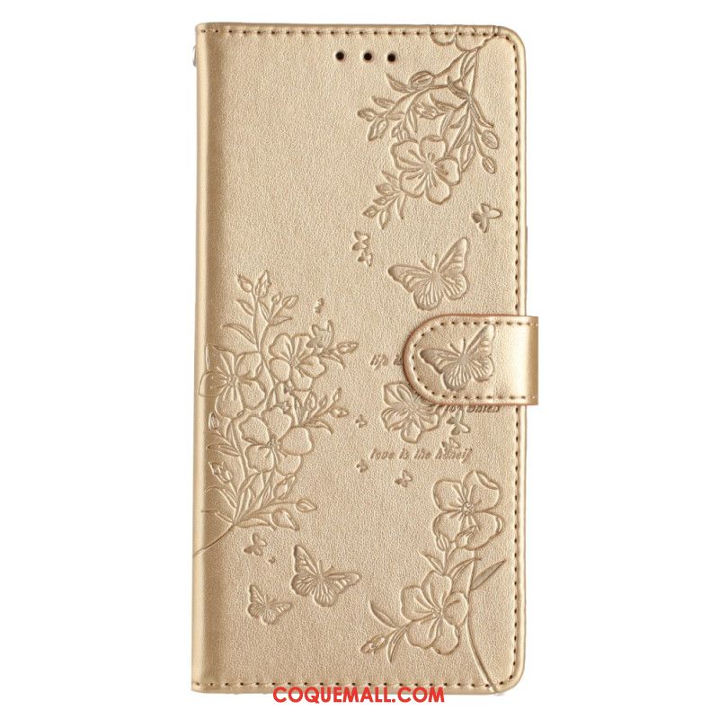 Housse iPhone 16 Pro Max Floralie et Papillons