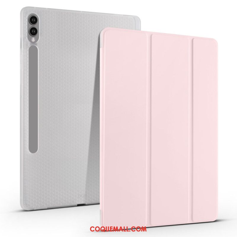 Smart Case Samsung Galaxy Tab S9 Plus Coins Renforcés avec Porte-Stylet