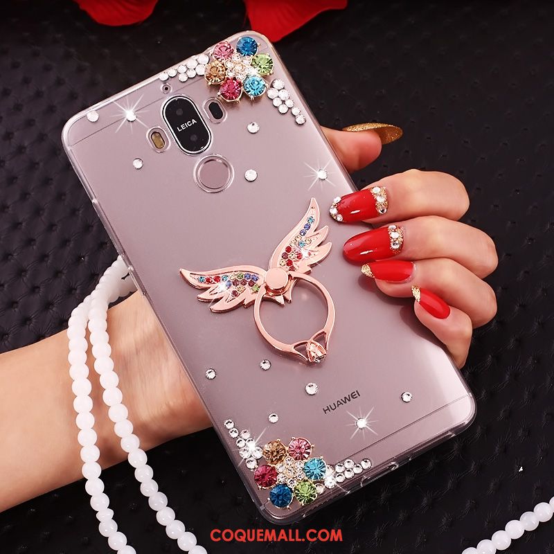 Étui Huawei Mate 10 Pro Téléphone Portable Cou Suspendu Silicone, Coque Huawei Mate 10 Pro Transparent Fluide Doux