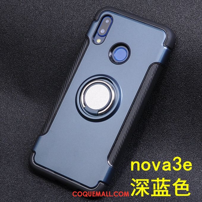 Étui Huawei Nova 3e Tendance Tout Compris Protection, Coque Huawei Nova 3e Rouge Silicone