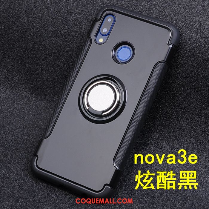 Étui Huawei Nova 3e Tendance Tout Compris Protection, Coque Huawei Nova 3e Rouge Silicone