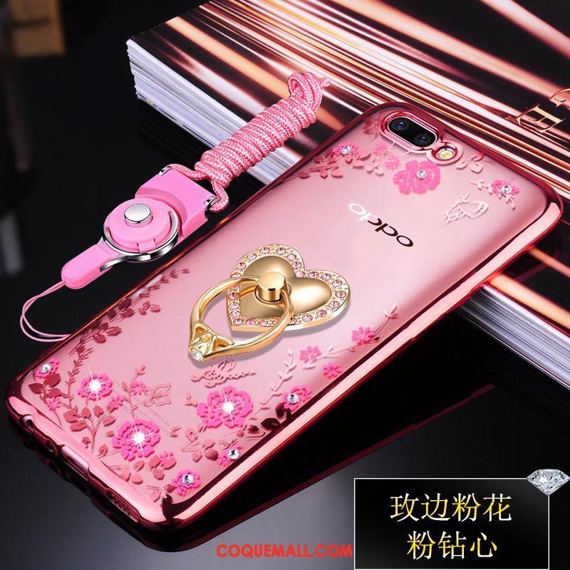 Étui Oppo A5 Fluide Doux Personnalité Tout Compris, Coque Oppo A5 Tendance Transparent