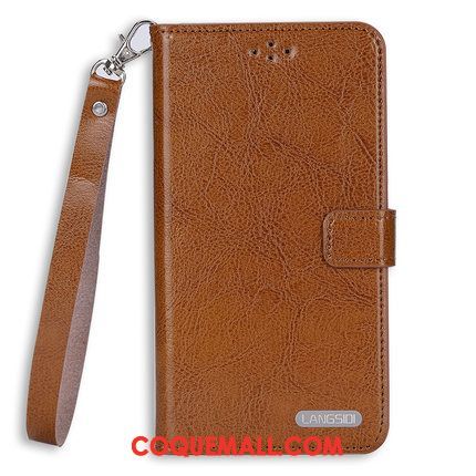 Étui Oppo F9 Personnalité Vin Rouge Étui En Cuir, Coque Oppo F9 Tendance Téléphone Portable