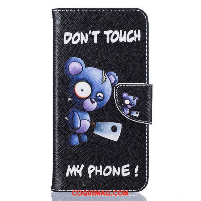 Étui Pocophone F1 Protection Dessin Animé Fluide Doux, Coque Pocophone F1 Noir Tout Compris