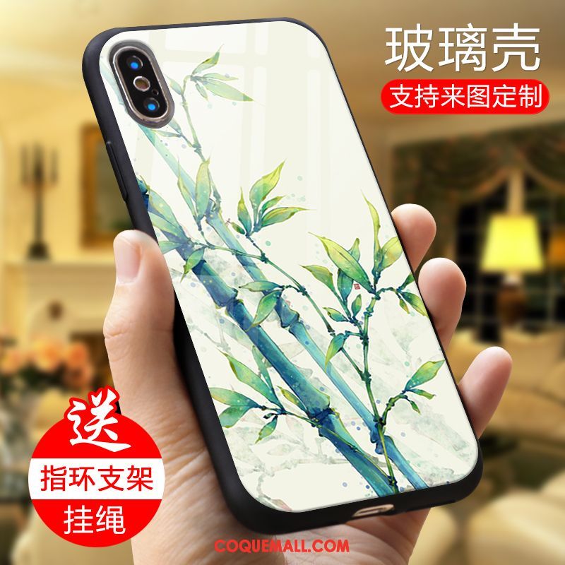 Étui Xiaomi Mi 8 Pro Blanc Modèle Petit, Coque Xiaomi Mi 8 Pro Paysage Modèle Fleurie Beige