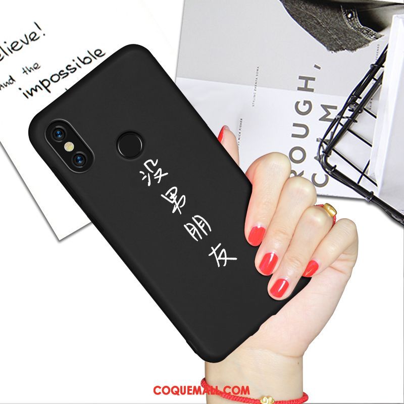 Étui Xiaomi Redmi Note 5 Amoureux Ornements Suspendus Petit, Coque Xiaomi Redmi Note 5 Fluide Doux Simple Beige