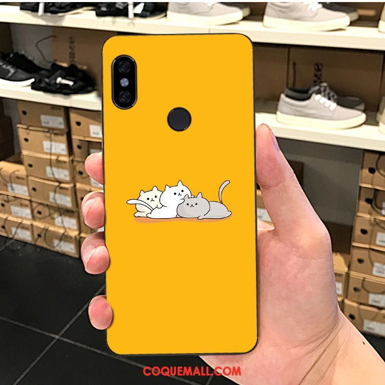 Étui Xiaomi Redmi Note 5 Protection Jaune Petit, Coque Xiaomi Redmi Note 5 Frais Téléphone Portable Beige