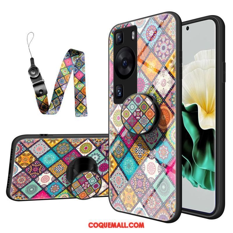 Coque Huawei P60 Pro Patchwork