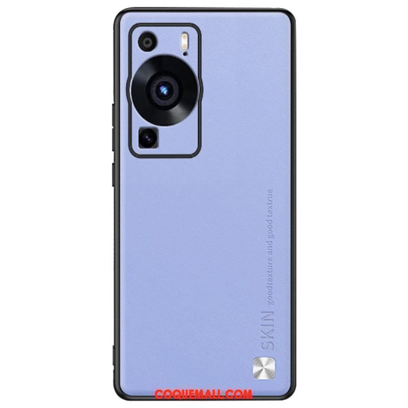 Coque Huawei P60 Pro Simili Cuir SKIN