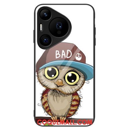 Coque Huawei Pura 70 Pro Verre Trempé Bad Hibou