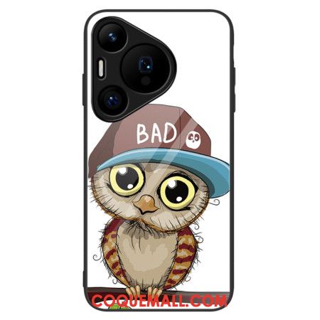 Coque Huawei Pura 70 Verre Trempé Bad hibou