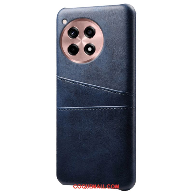 Coque OnePlus 12R 5G Effet Cuir Porte-Cartes