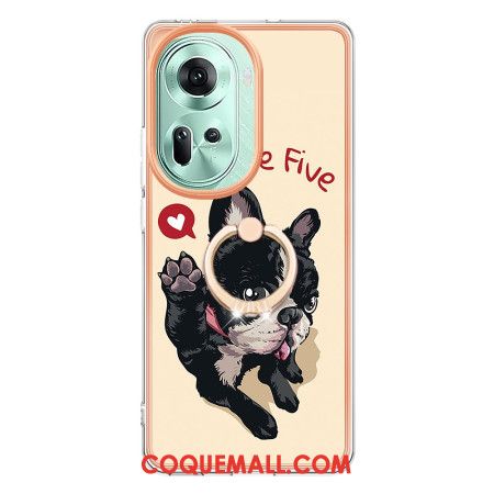 Coque Oppo Reno 11 5G Chien Give Me Five