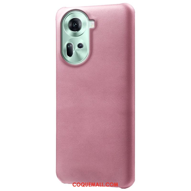 Coque Oppo Reno 11 5G Effet Cuir