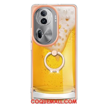 Coque Oppo Reno 11 Pro 5G Anneau-Support Bière