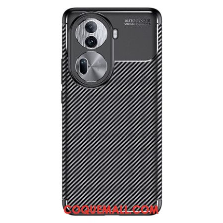 Coque Oppo Reno 11 Pro 5G Texture Fibre Carbone