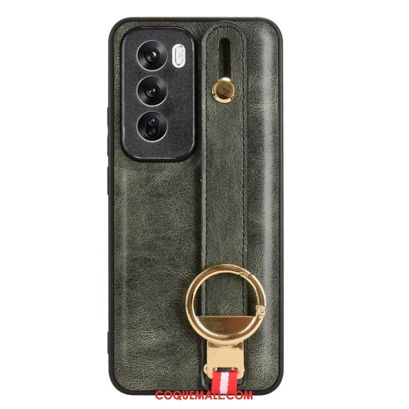 Coque Oppo Reno 12 Pro 5G Ouvre-Bouteille et Sangle