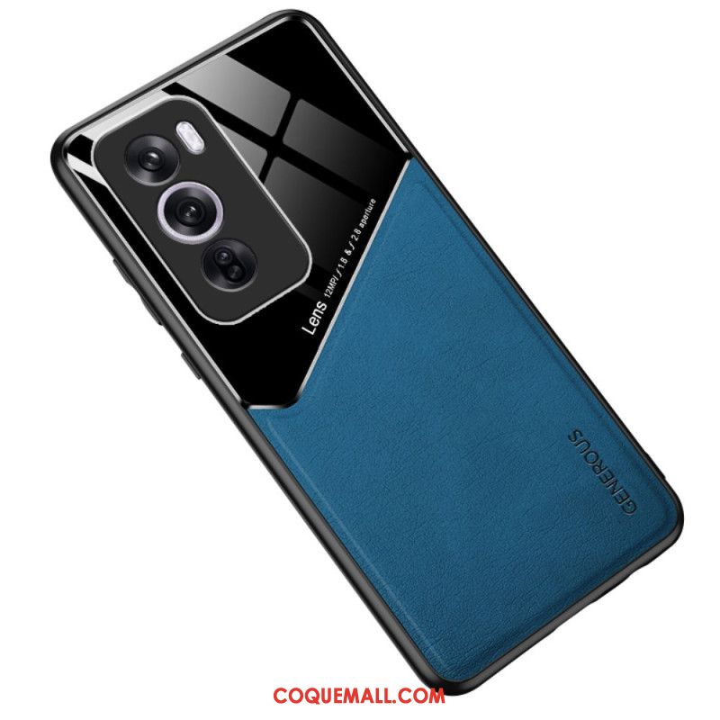 Coque Oppo Reno 12 Pro 5G Texture Cuir