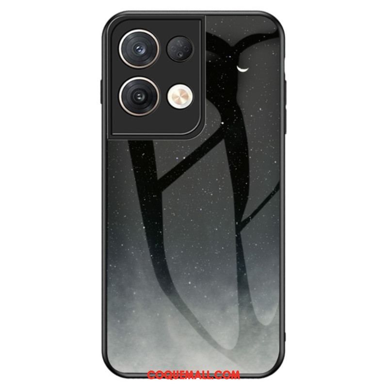 Coque Oppo Reno 8 Pro Verre Trempé Motif