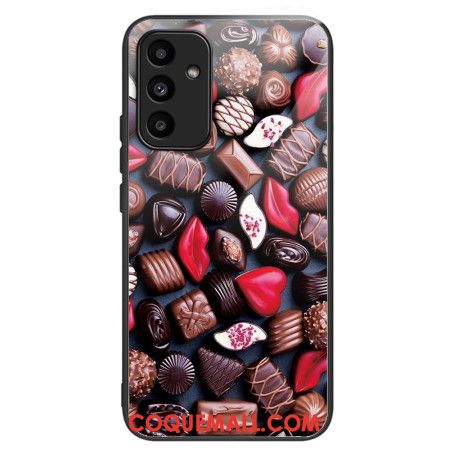 Coque Samsung Galaxy A15 5G / A15 Verre Trempé Chocolat