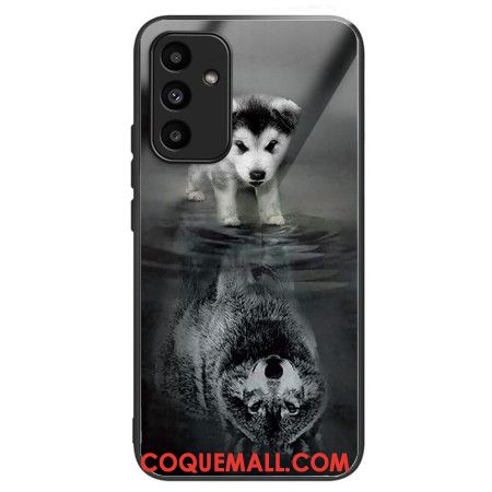 Coque Samsung Galaxy A15 5G / A15 Verre Trempé Rêve de Chiot