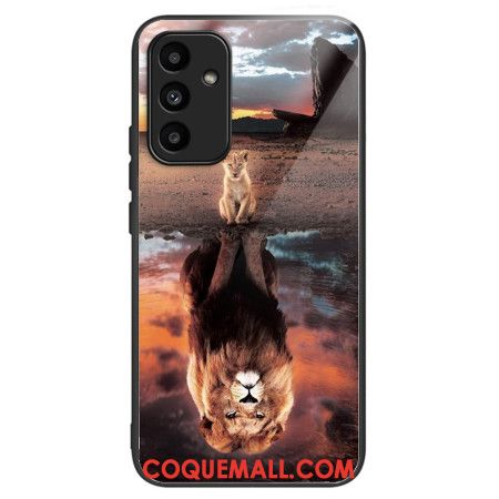 Coque Samsung Galaxy A15 5G / A15 Verre Trempé Rêve de Lionceau