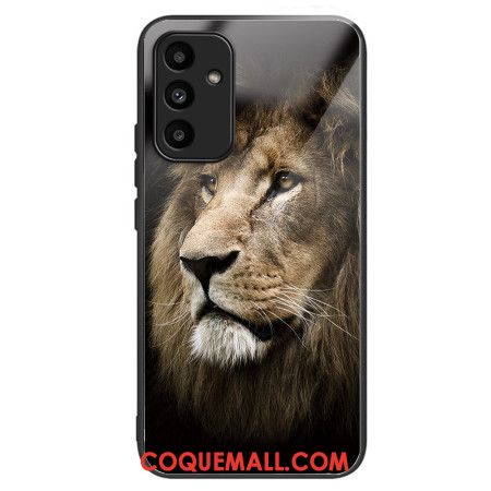 Coque Samsung Galaxy A15 5G / A15 Verre Trempé Tête de lion