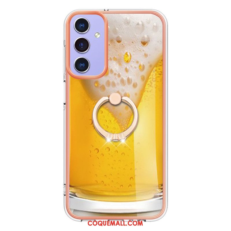 Coque Samsung Galaxy A15 5G Anneau-Support Motif Fun