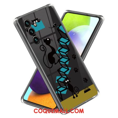 Coque Samsung Galaxy A15 5G Chat et Souris