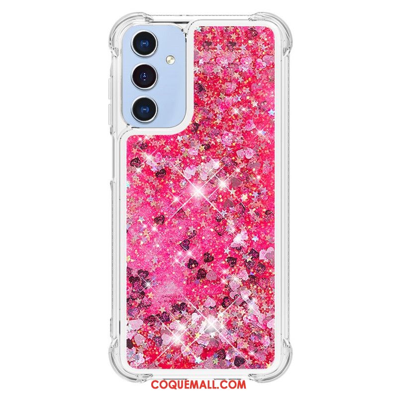 Coque Samsung Galaxy A15 5G Design Paillettes