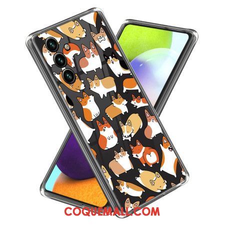 Coque Samsung Galaxy A15 Petits Chiens