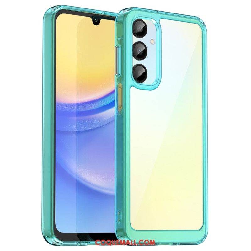 Coque Samsung Galaxy A16 4G / 5G Acrylique et Rebord Silicone