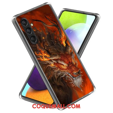 Coque Samsung Galaxy A16 4G / 5G Silicone Tigre de Feu