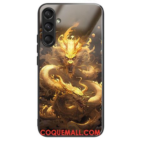 Coque Samsung Galaxy A16 4G / 5G Verre Trempé Dragon d'Or